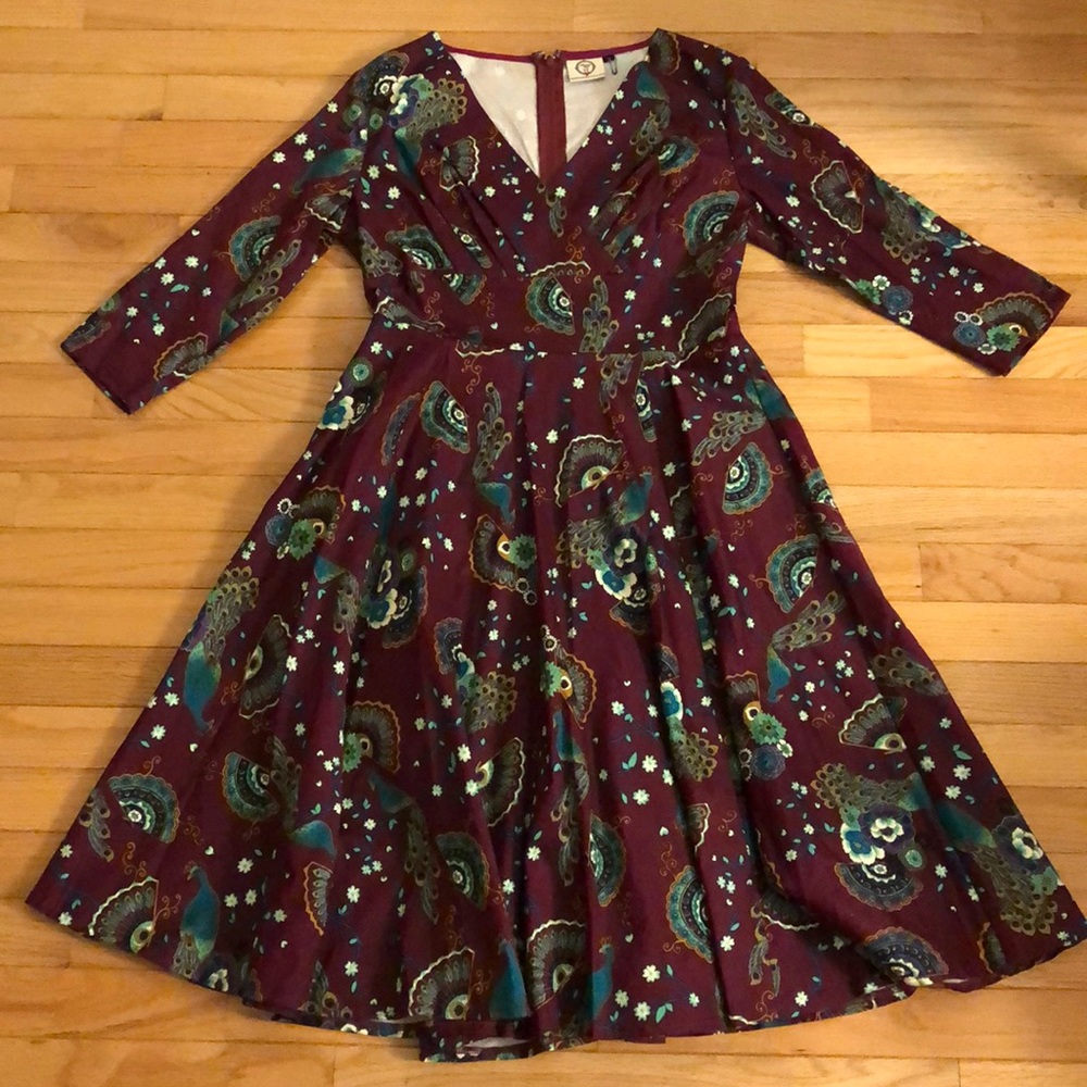 Dancing Days by Banned Apparel peacock dress
